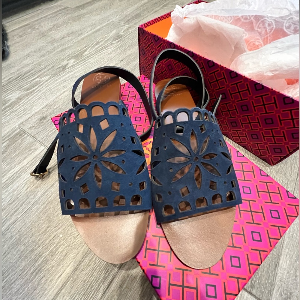TORY BURCH MAY FLAT SANDAL